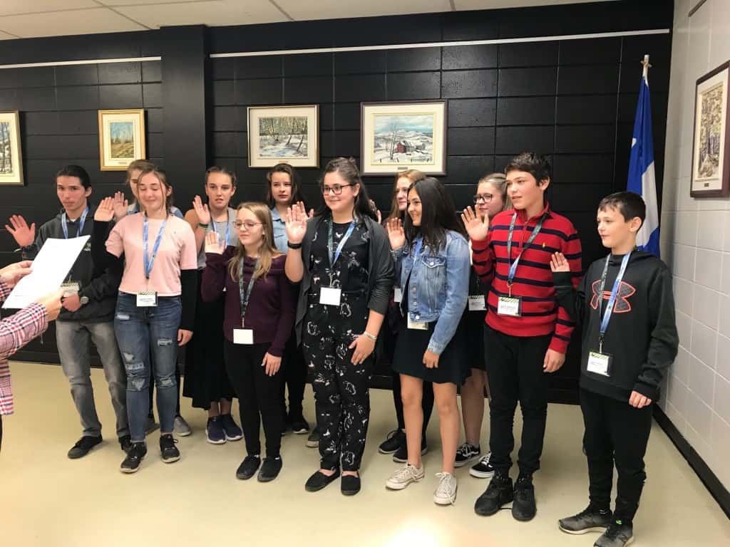 Assermentation des ministres