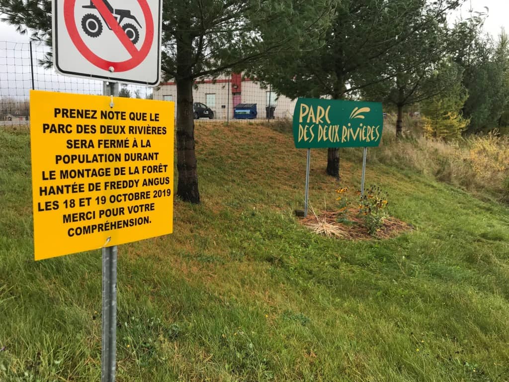 Forêt hantée Freddy Angus 2019