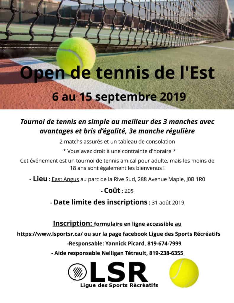Open de l'Est 2019