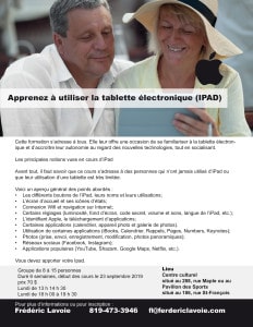 Apprenez à utiliser une tablette électronique