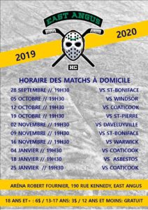 East Angus hockey senior