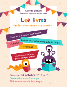 Les livres on les aime monstrueusement