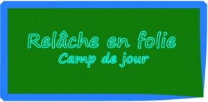 Logo Camp de jour - Relâche