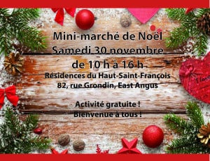 Mini marché de Noël