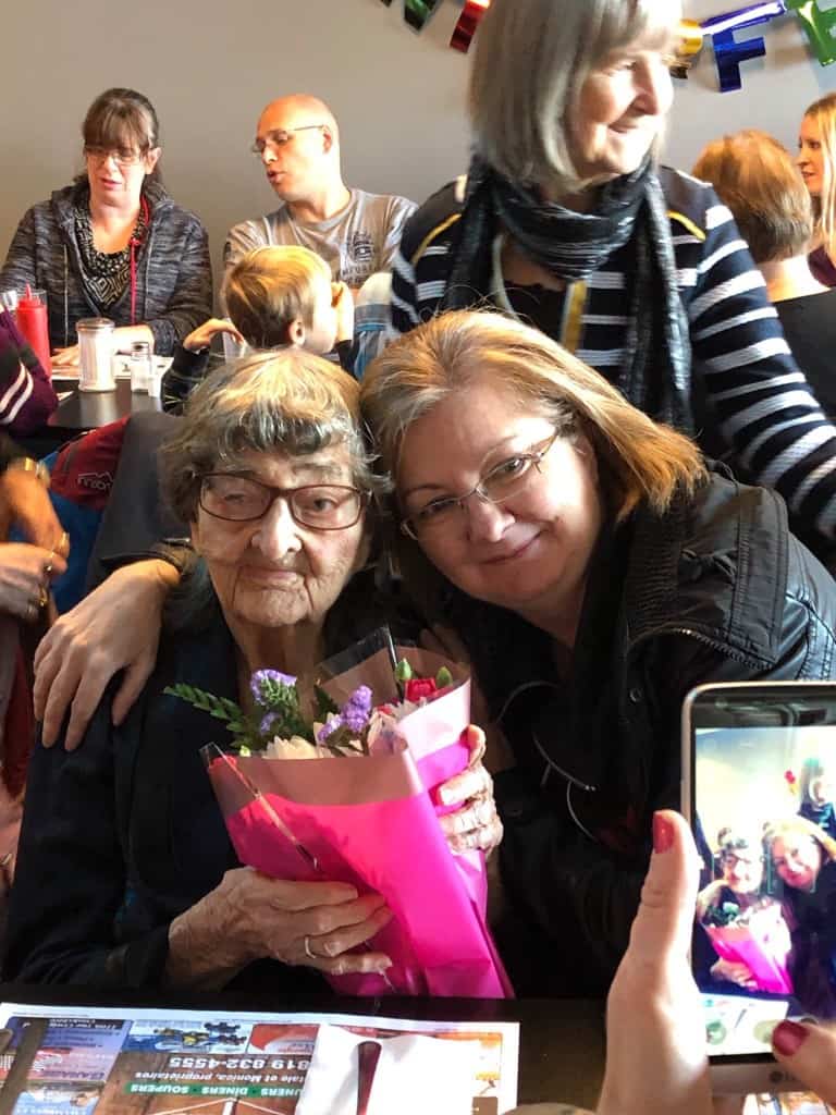 Mme Laurette Bouchard Beauregard - 100 ans--