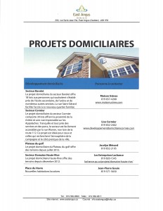 Projets domiciliaires