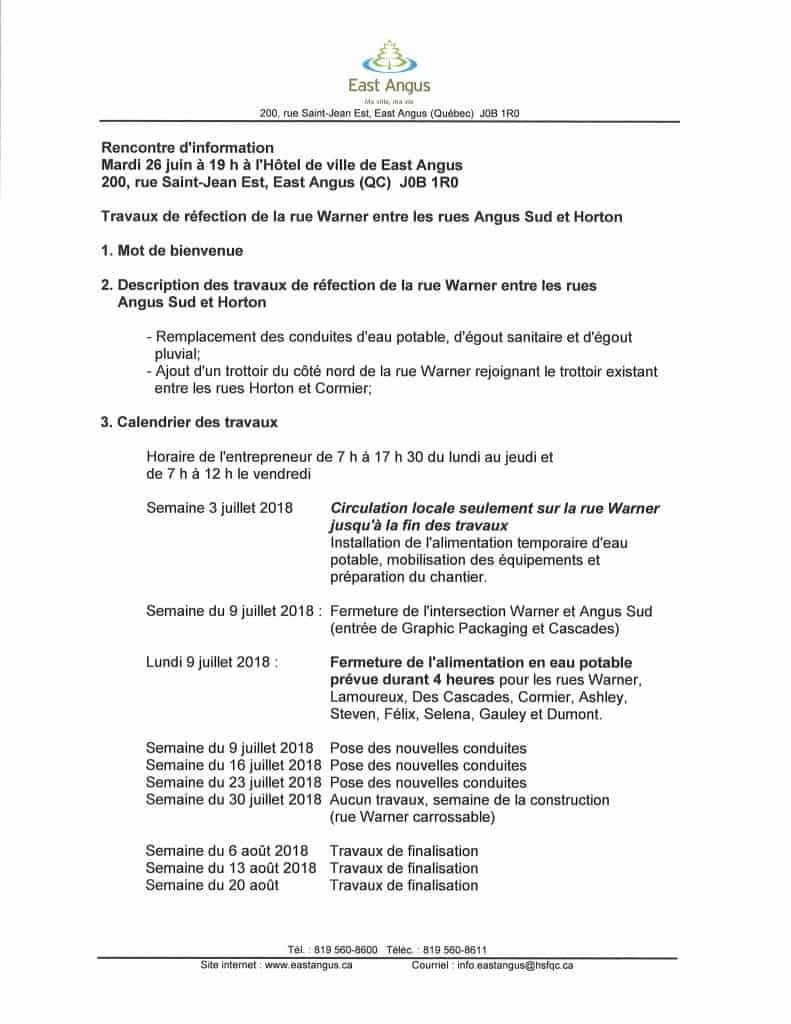 Rencontre rue Warner p1