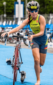 Rosaly bouchard triathlon