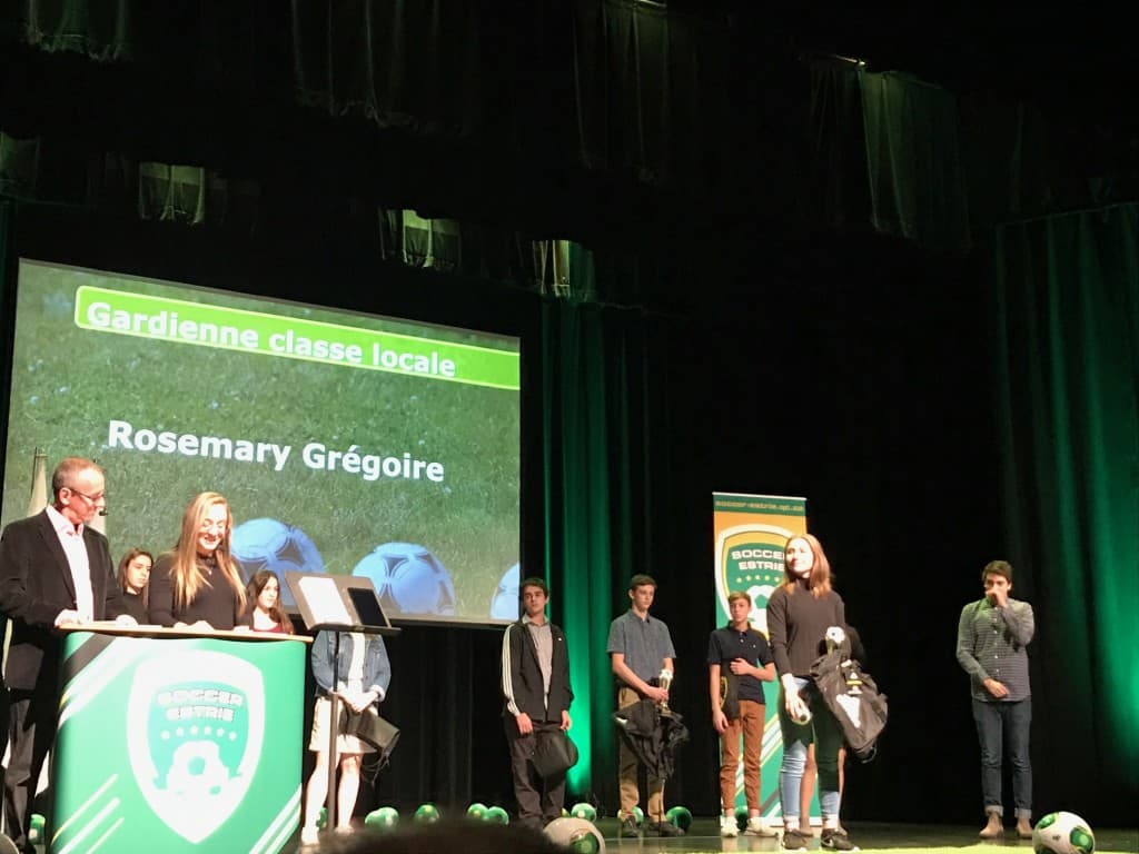 Rosemary Grégoire - Gala soccer annuel 2019