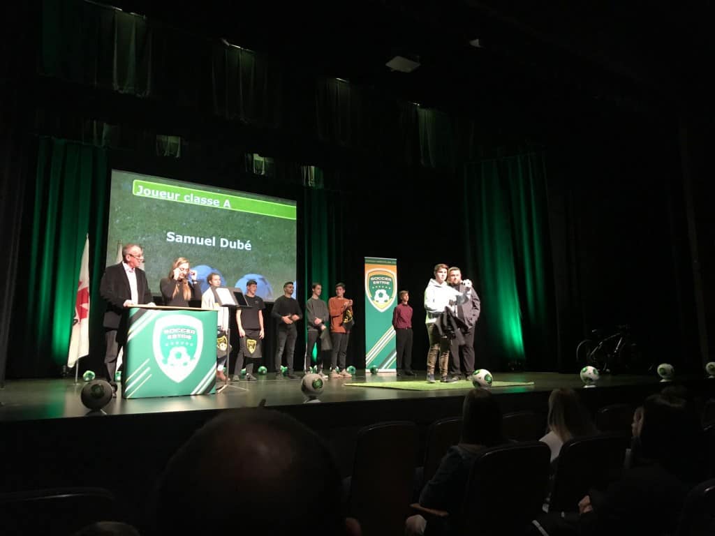 Samuel Dubé - Gala soccer annuel 2019