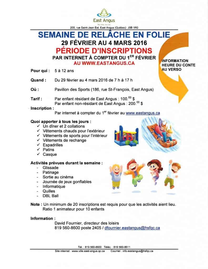 Semaine de relâche