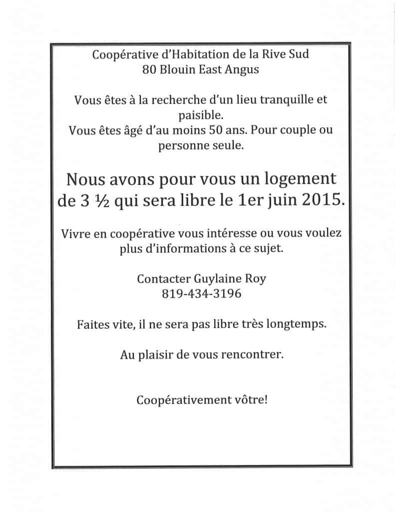 cooperative rive-sud