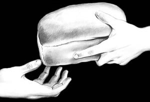 image pain partage 300x204