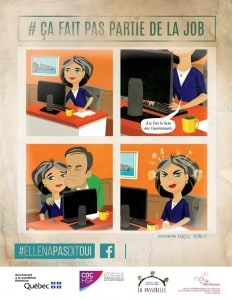 pas partie de la job