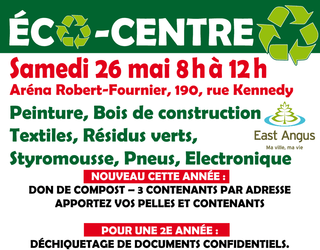 Écocentre mobile 2018