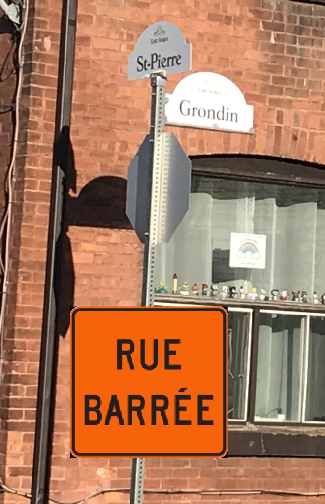 Rue barrée