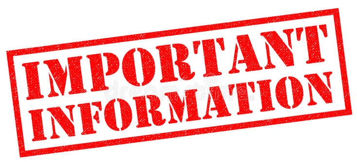 information - important