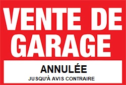 Vente de garage