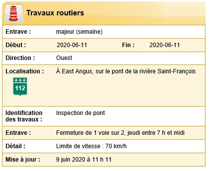Travaux routiers