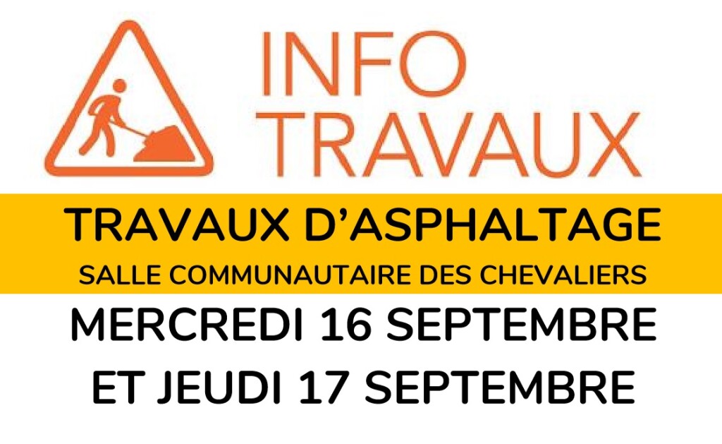 Info Travaux