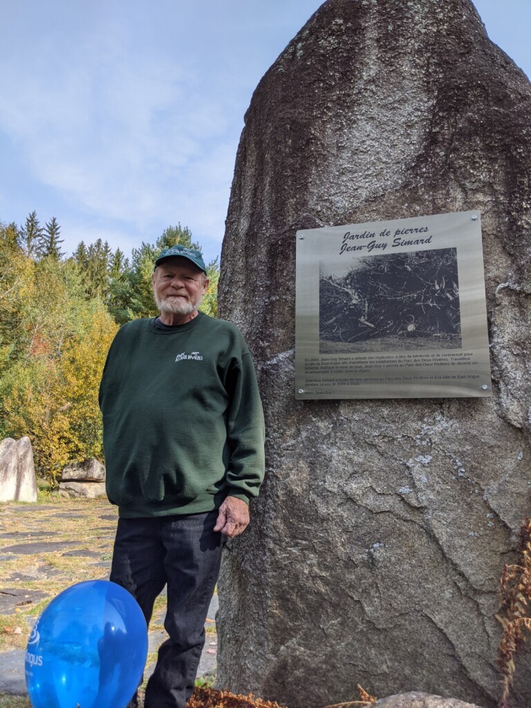 Plaque souvenir Jean-Guy Simard-