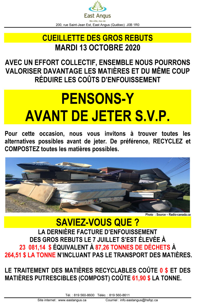 Cueillette des gros rebuts-1