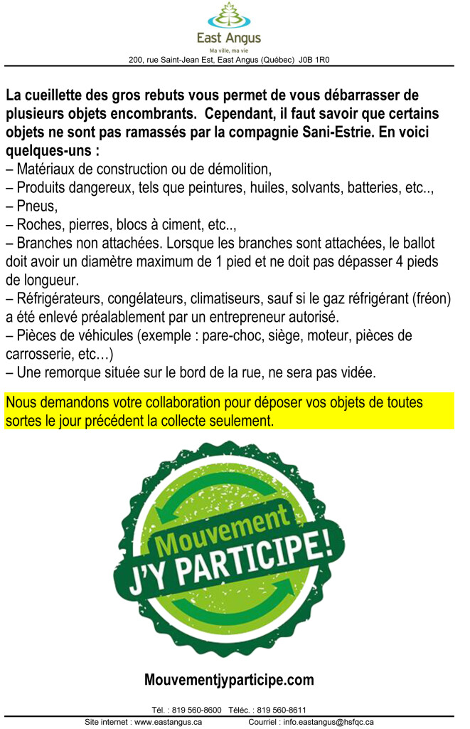 Cueillette des gros rebuts-2